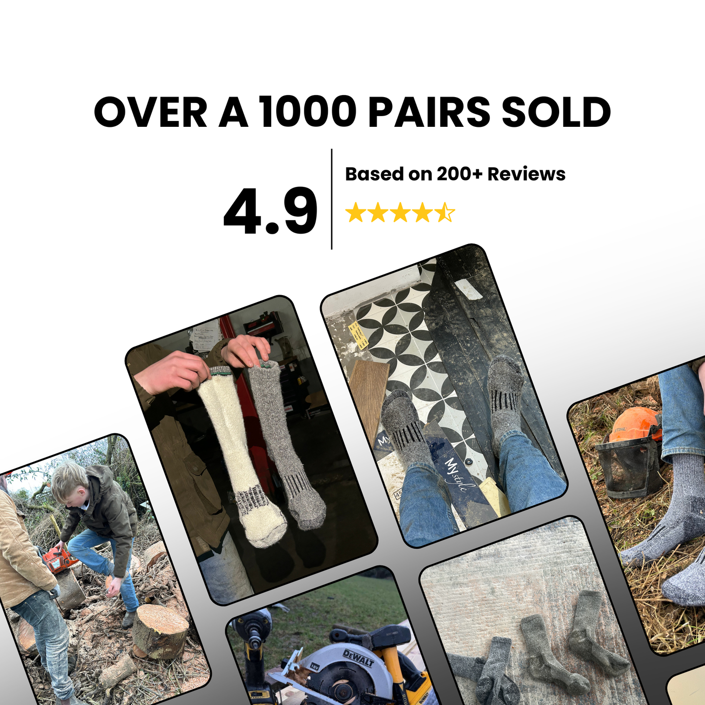 Premium Merino Work Socks