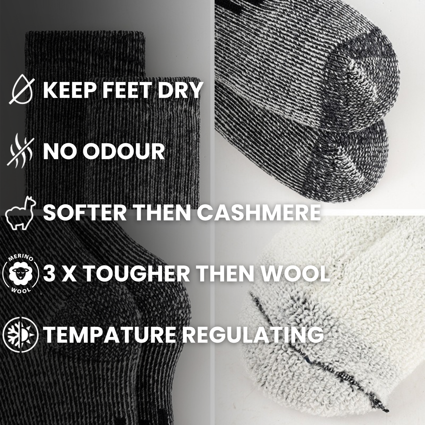 Premium Merino Work Socks